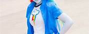 Equestria Girls Rainbow Dash Costume