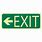 Exit Arrow Sign