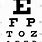 Eye Chart ClipArt