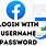 Facebook Accounts Username and Password