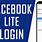 Facebook Lite Login App