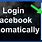 Facebook Log Me in Automatically