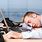 Falling Asleep at Work Desk