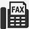 Fax Symbol Icon