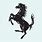 Ferrari Horse Logo Vector