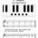 Five Finger Pattern Piano