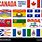 Flags of Provinces in Canada