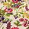 Floral Linen Upholstery Fabric