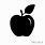Free Apple Silhouette SVG