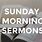 Free Printable Sunday Morning Sermons