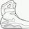Free Shoe Coloring Pages