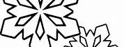 Free Snowflake Clip Art Black and White