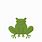 Frog Jump Cartoon GIF