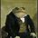 Frog in Suit Painting