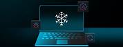 Frozen Computer Screen Icon