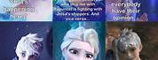 Frozen Elsa and Jack Frost Memes