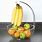 Fruit Bowl with Banana Hanger