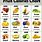 Fruit Juice Calories Chart