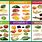 Fruit and Vegetable Vitamin Chart