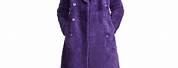 Full Length Purple Coat
