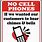 Funny Cell Phone Signs