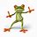 Funny Dancing Frog