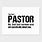 Funny Pastor Quotes