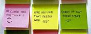 Funny Post It Notes Love