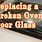 GE Glass Oven Door