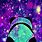 Galaxy Panda Desktop Wallpaper