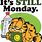 Garfield Monday Meme
