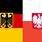 German and Polish Flag