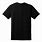 Gildan Black T-Shirt Front and Back