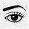 Girl Eyes SVG