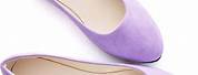 Girls Lilac Ballet Flats