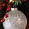 Glitter Christmas Tree Ornaments