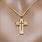 Gold Cross Necklace