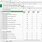 Google Docs Excel Sheet