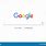 Google Search Bar Template