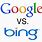 Google vs Bing Images