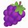 Grape Emoji PNG