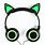 Green Cat Ear Headphones