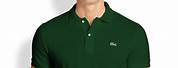 Green Lacoste Polo Shirt