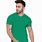 Green V-Neck T-Shirt