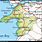Gwynedd Wales Map