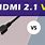 HDMI 1 vs 2