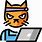 Hacker Cat. Emoji