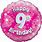 Happy 9th Birthday Balloons