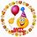 Happy Birthday Emoji Message