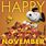 Happy November Peanuts
